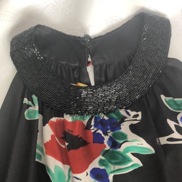 For Love & Liberty Silk Floral Dress - Picture 10 of 12